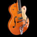 Gretsch G6120T-59 Vintage Select '59 Chet Atkins Hollow Body Lacquer Vintage Orange Stain with Case