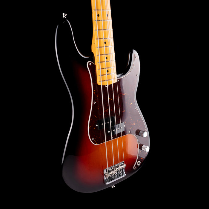 Used 2023 Fender American Pro II Precision Bass Sunburst With OHSC