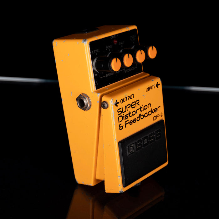 Used Boss DF-2 Super Distortion and Feedbacker Made in Japan Pedal
