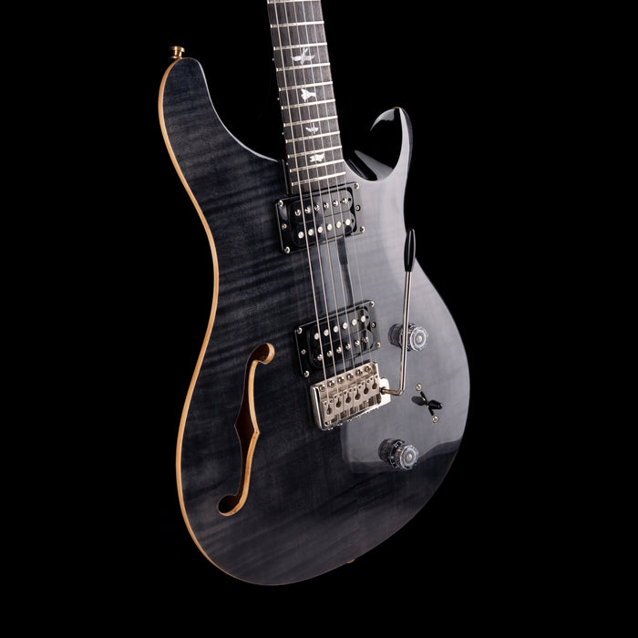 Pre Owned 2017 PRS SE Custom 22 Semi-Hollow body Grey Black With Gig Bag