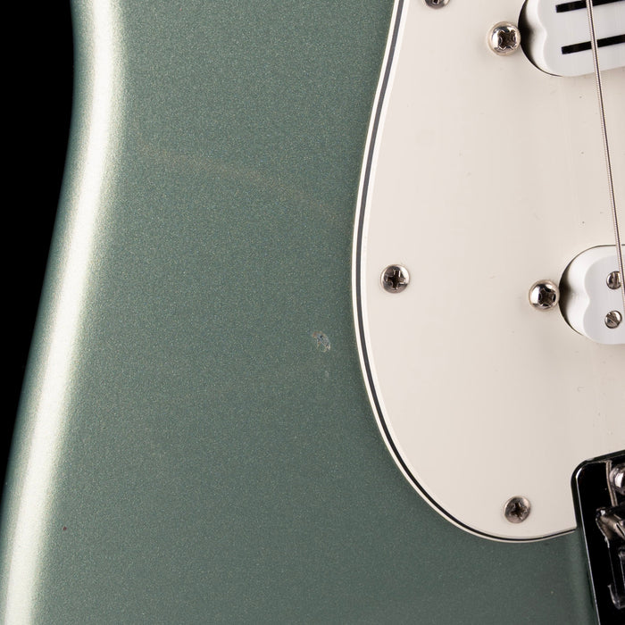 Pre Owned 2003 Fender Standard Stratocaster Sage Green Metallic With Case