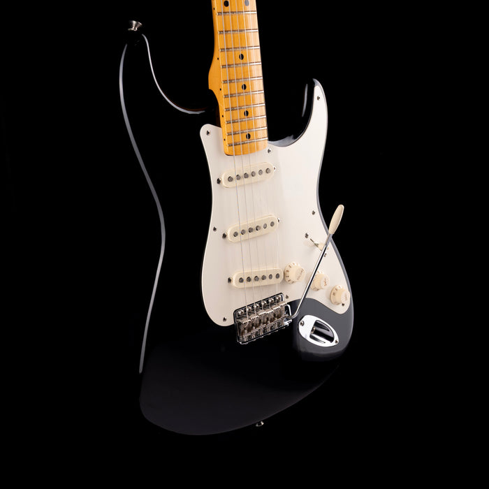 Pre Owned 2011 Fender Eric Johnson Stratocaster Black Autographed With OHSC