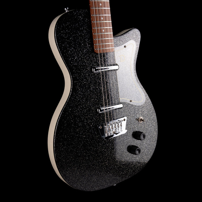 Pre Owned 1999 Danelectro ‘56 Reissue Baritone Guitar Black Metal Flake