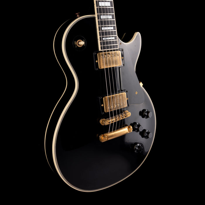 Pre Owned 1986 Gibson Les Paul Custom Ebony With OHSC