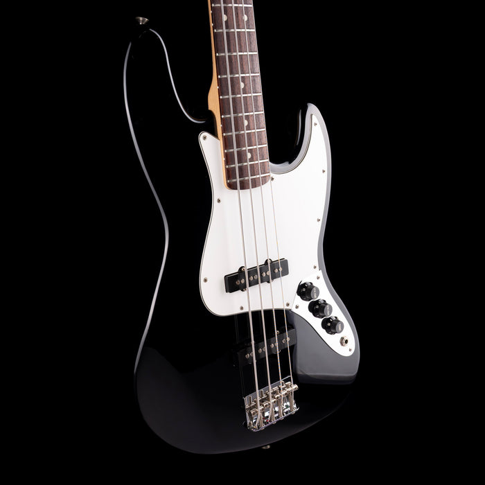 Pre Owned 1993 Fender Standard Jazz Bass Black With Case