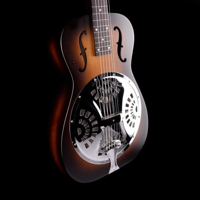 Pre Owned Dobro	F-60 Squareneck Brown Acoustic Guitar With OHSC