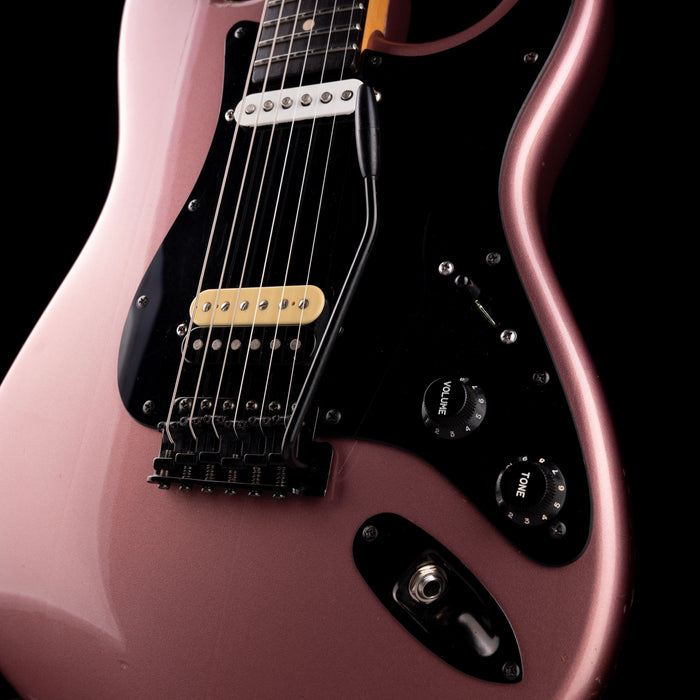 Pre Owned Chandler Guitars Super Strat HS Burgundy Mist With Gig Bag