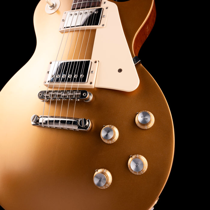 Used 2013 Gibson Les Paul Tribute Gold Top With OHSC