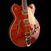Used 2025 Gretsch Limited Edition Electromatic Flame Okoume Broadkaster Roundup Orange