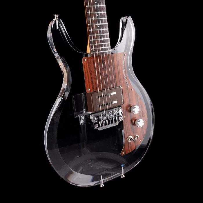 Pre Owned 2008 Ampeg Made In Japan ADA6 Dan Armstrong Lucite Reissue With OHSC