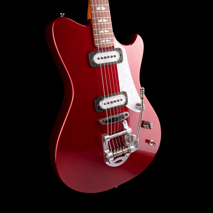 Pre Owned Powers Electric A-Type Crystal Red Metallic with Softshell Case