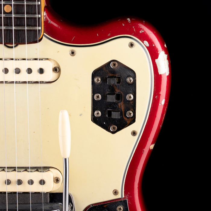 Vintage 1964 Fender Jaguar with matching Headstock - Candy Apple Red With OHSC