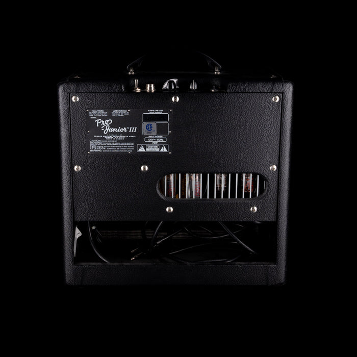 Pre Owned Fender Pro Junior III Black Guitar Amp Combo