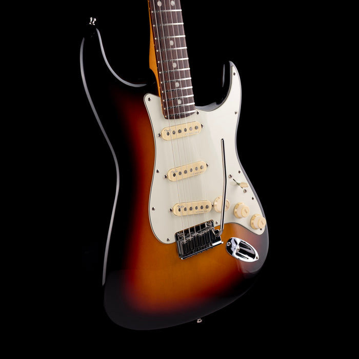Pre Owned 2023 Fender American Ultra Stratocaster Ultraburst Electric Guitar W OHSC