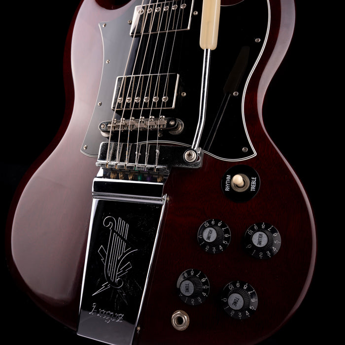 Pre-Owned 2008 Gibson Angus Young Signature SG Aged Cherry With OHSC