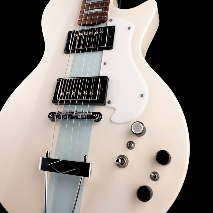 Pre-Owned Moniker Rival Electric Guitar White With Gig Bag