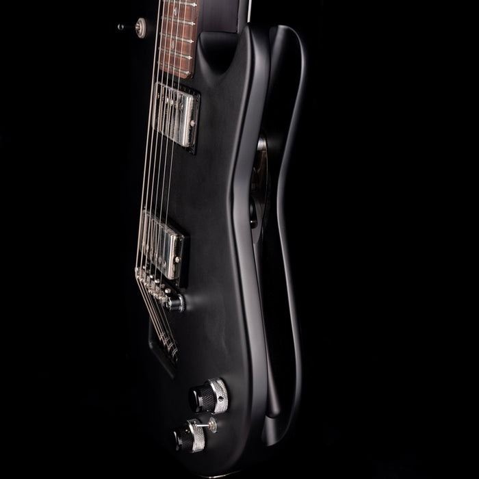 Pre-Owned Ciari Guitars Ascender Travel Guitar - Jet Black With Gig Bag