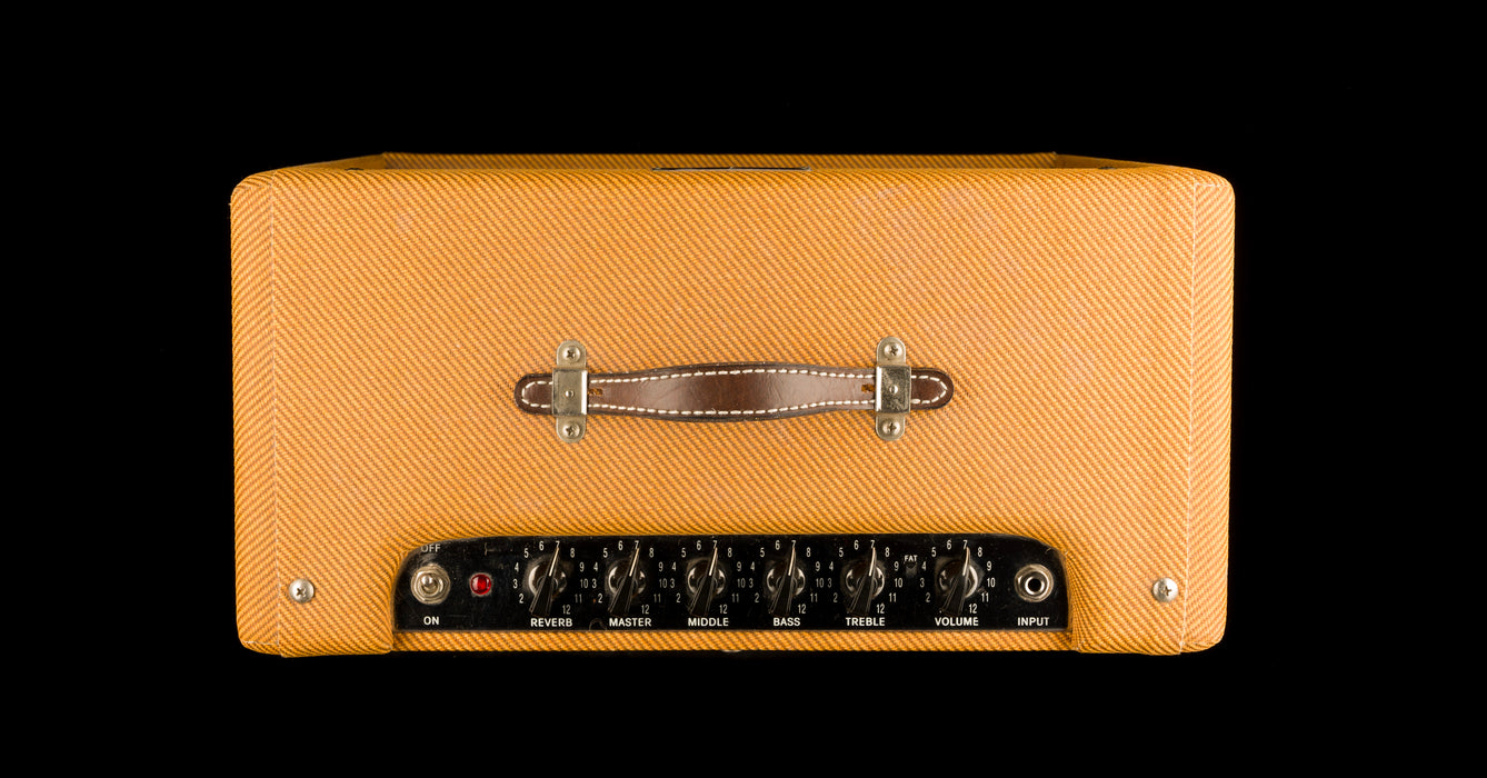 Used Fender Blues Junior Lacquered Tweed Guitar Amp Combo