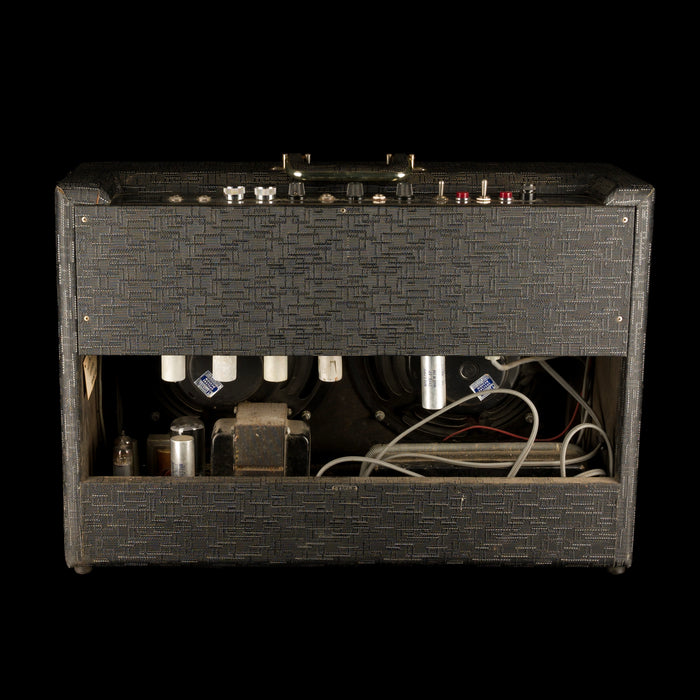 Vintage 1969 Gretsch Model 6162 Tremolo Reverb Guitar Amp Combo Gray