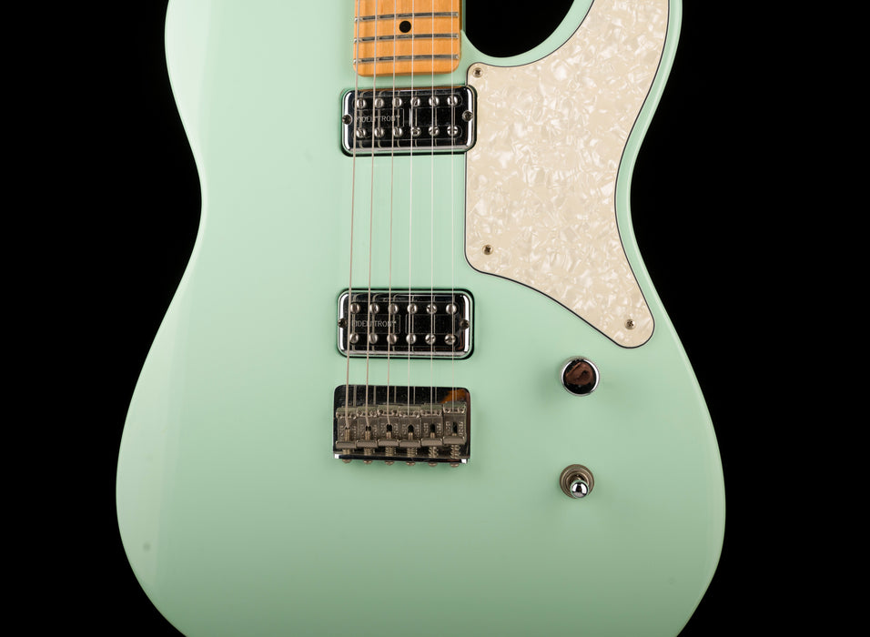 Pre Owned 2013 Fender Cabronita Telecaster Surf Green Electric Guitar