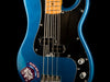 Pre Owned Fender 80’s Modded “Steve Harris-Style” Precision Bass Lake Placid Blue With Case