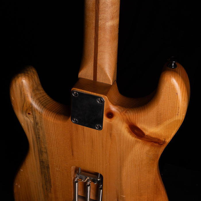 Used Partscaster S Style Natural Electric Guitar