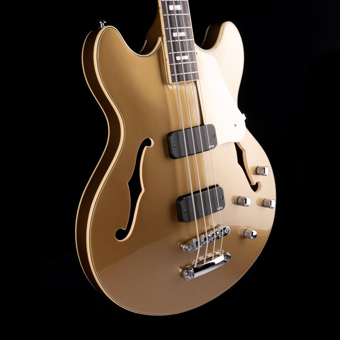 Pre-Owned Schecter Corsair Bass Metallic Gold