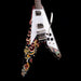 Pre-Owned 2024 Epiphone Jimi Hendrix "Love Drops" Signature Flying V Black With OHSC