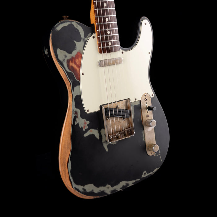 Pre-Owned 2007 Fender Joe Strummer Road Worn Telecaster Black With OHSC