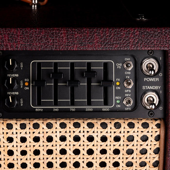 Used Mesa-Boogie Mark VII Custom Vintage Bordeaux Bronco 1x12" Guitar Amp Combo With Footswitch
