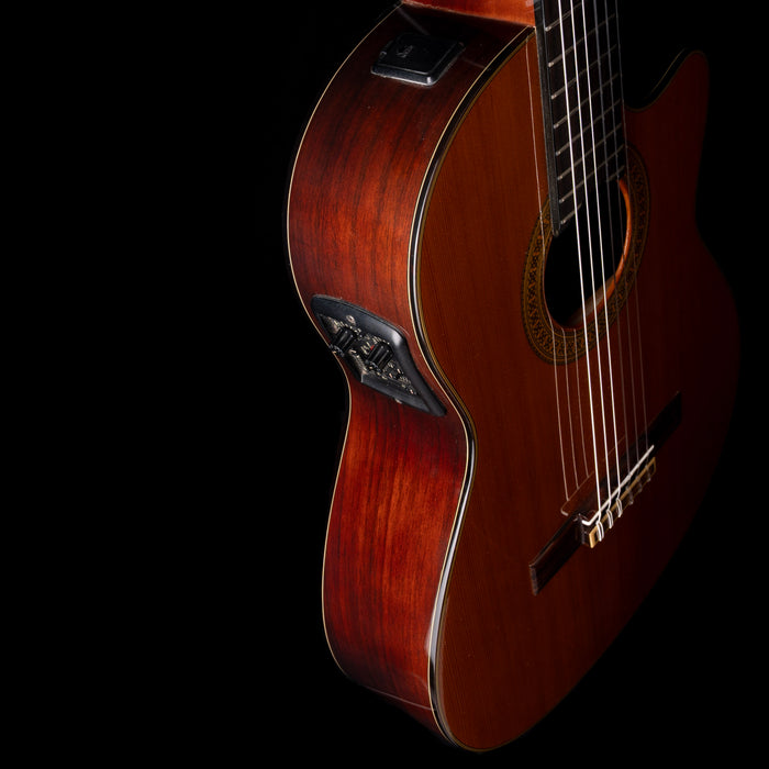 Pre-Owned Yamaha CGX-171CCA - Natural Nylon Acoustic Electric Guitar With Case