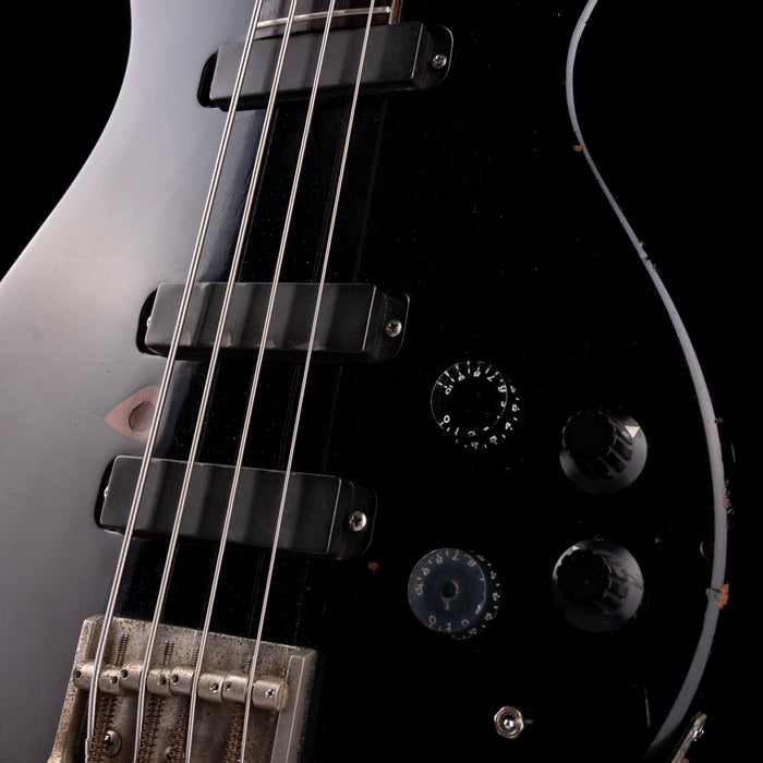 Pre-Owned 1986 PRS Paul Reed Smith Standard Bass-4 Black With Case
