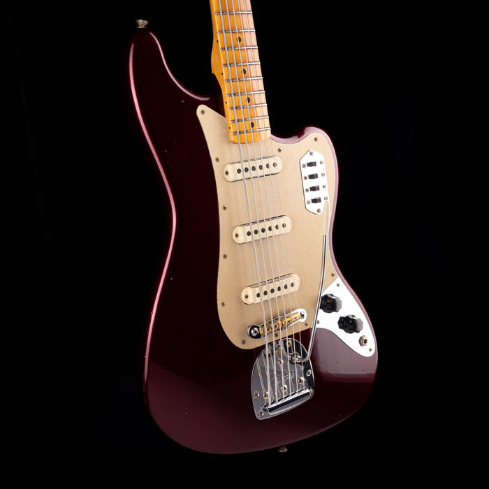 Fender Custom Shop  60's Bass VI Maple Journeyman Relic Oxblood