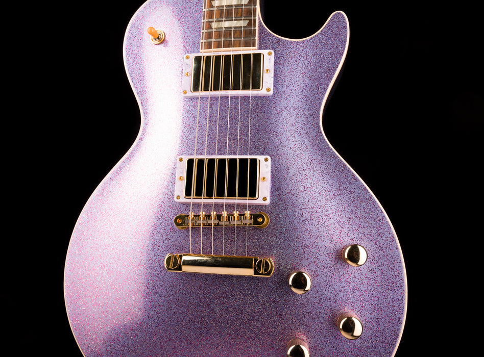 Pre Owned Gibson Custom Mod Collection 57 Les Paul Lavender Trance With OHSC
