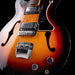 Pre-Owned Vintage Wilson Semi-Hollow Electric Guitar Sunburst with Gig Bag