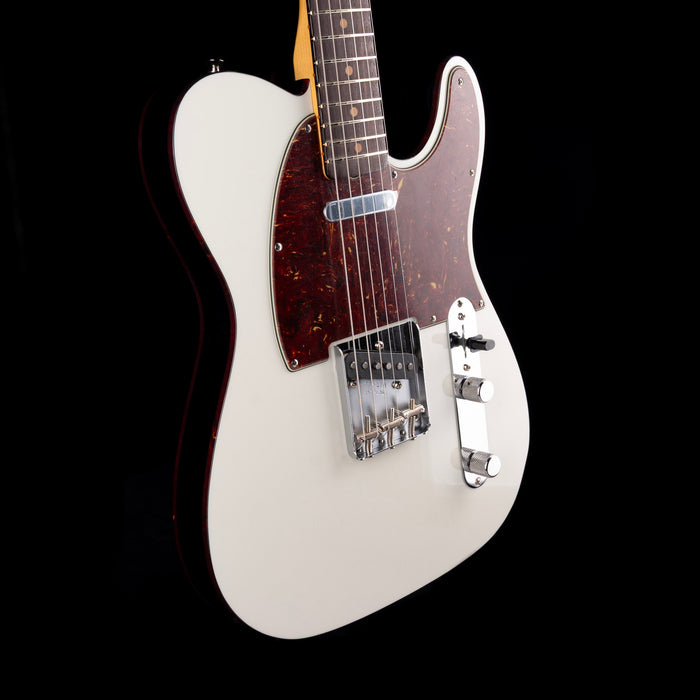 Fender Custom Shop 1962 Custom Telecaster NOS Olympic White with Black Sides