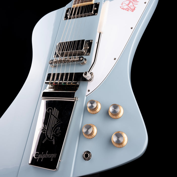 Epiphone 1963 Firebird V Frost Blue with Case - Demo