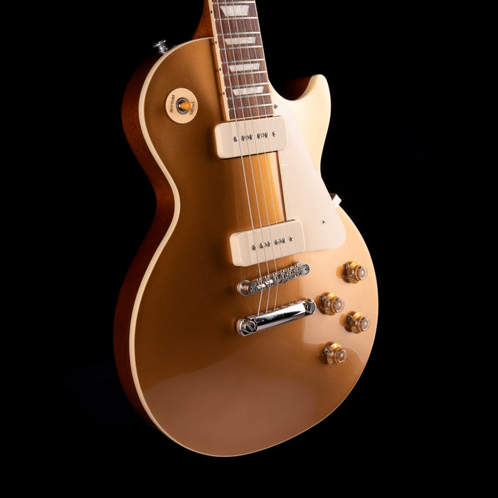Used 2024 Gibson Les Paul Standard 50's P90 - Gold Top With OHSC