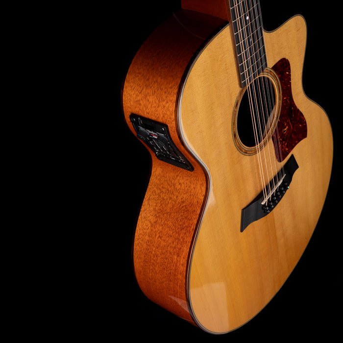 Used 2002 Taylor 555ce 12-String Natural Acoustic Guitar With OHSC
