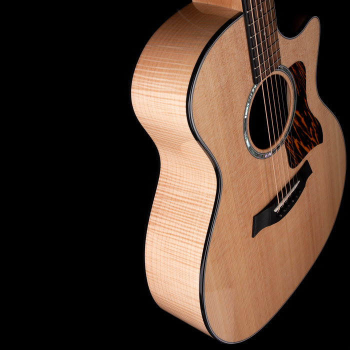 Taylor Truetone Custom Select 614ce Maple with Sitka Spruce Natural With Case