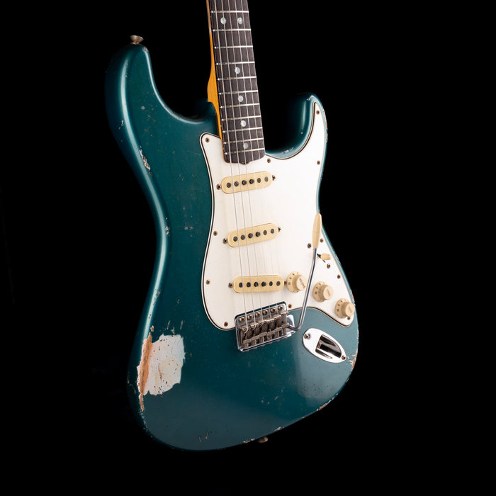 Fender Custom Shop Masterbuilt Jason Smith 1965 Stratocaster Relic Aged Ocean Turquoise With Case