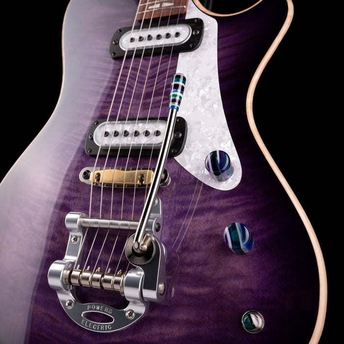 Powers Electric A-Type Select Ube Burst with Soft Case