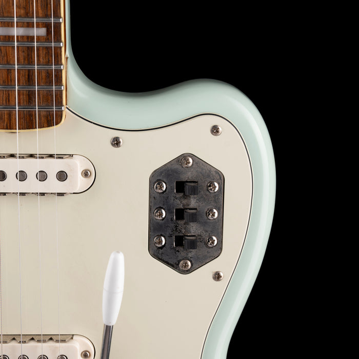 Pre-Owned 2023 Squier Classic Vibe 70’s Jaguar With Mods - Surf Green With HSC
