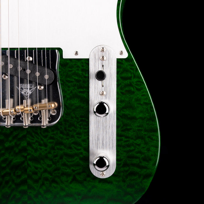 Fender Custom Shop Exotic 1958 Telecaster Quilted Maple NOS Emerald Green Transparent