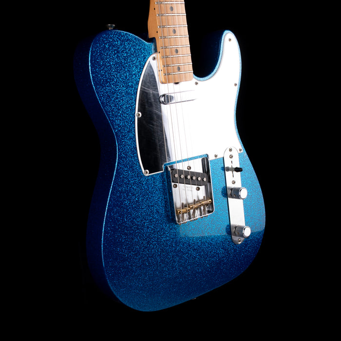 Pre-Owned Fender J Mascis Telecaster Bottle Rocket Blue Flake With Gig Bag