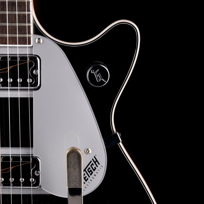 Pre Owned Gretsch G5230T Electromatic Jet With Bigsby And TV Jones Pickups Black Electric Guitar