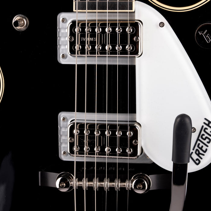 Gretsch G6128T-59 Vintage Select ’59 Duo Jet with Bigsby TV Jones Black With Case