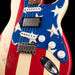 Pre-Owned Signed 2012 Fender Wayne Kramer Stratocaster USA Flag With Gig Bag