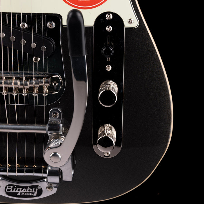 Used Squier Limited Edition Classic Vibe Custom Telecaster with Bigsby Charcoal Frost Metallic