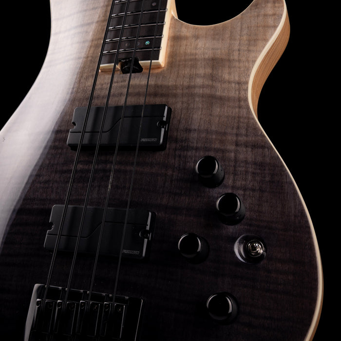 Pre-Owned Schecter SLS Elite 4 Black Fade Burst Bass Guitar